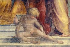 Joseph with Jacob in Egypt (From Scenes from the Story of Josep), Ca 1515-Pontormo-Giclee Print