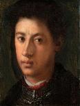 Portrait of a Halberdier (Francesco Guardi), 1528-1530-Pontormo-Framed Premier Image Canvas
