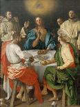 Pharaoh with His Butler and Baker (From Scenes from the Story of Josep), Ca 1515-Pontormo-Giclee Print