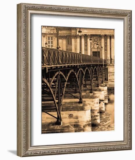 Ponts des Arts-Marina Drasnin Gilboa-Framed Art Print