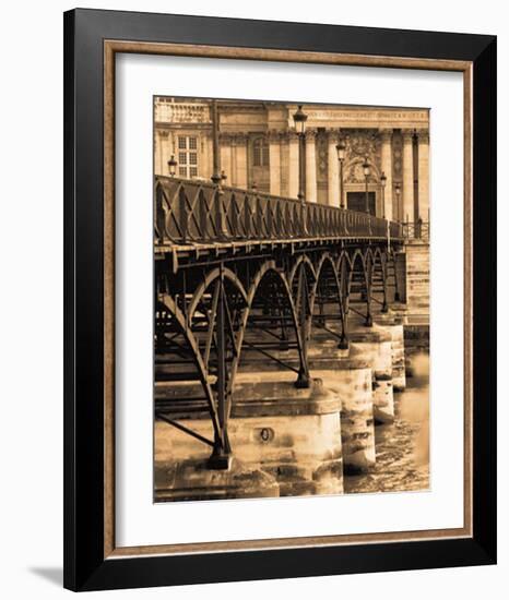 Ponts des Arts-Marina Drasnin Gilboa-Framed Art Print