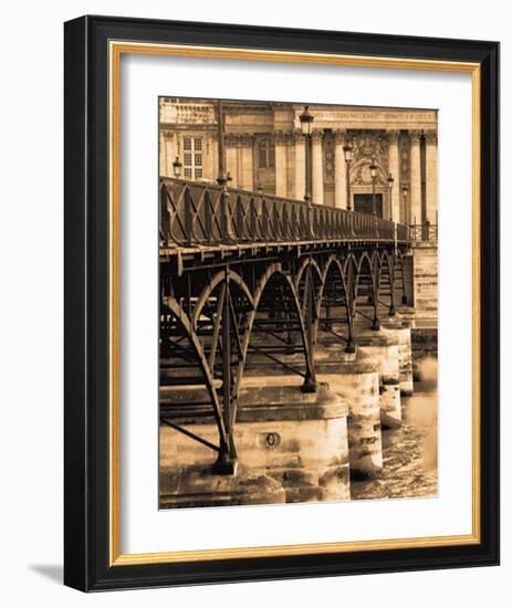 Ponts des Arts-Marina Drasnin Gilboa-Framed Art Print