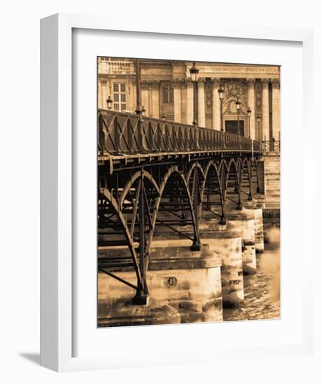 Ponts des Arts-Marina Drasnin Gilboa-Framed Art Print