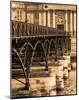 Ponts des Arts-Marina Drasnin Gilboa-Mounted Art Print