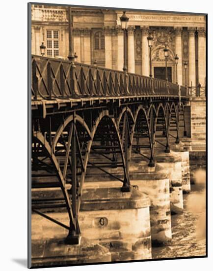 Ponts des Arts-Marina Drasnin Gilboa-Mounted Art Print