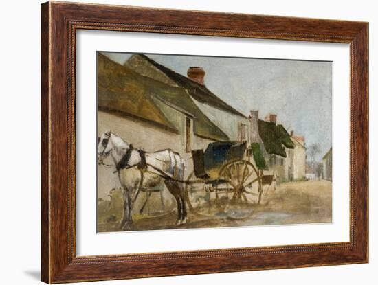 Pony and Cart-Joseph Crawhall-Framed Giclee Print