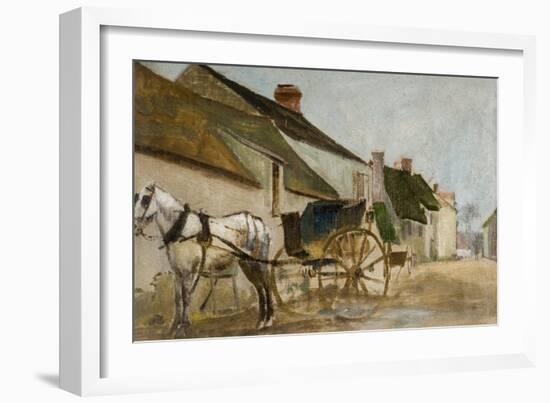 Pony and Cart-Joseph Crawhall-Framed Giclee Print