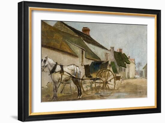 Pony and Cart-Joseph Crawhall-Framed Giclee Print