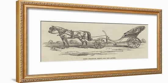 Pony Phaeton for Her Majesty-null-Framed Giclee Print