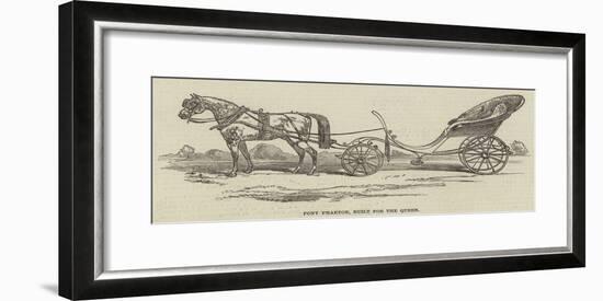 Pony Phaeton for Her Majesty-null-Framed Giclee Print