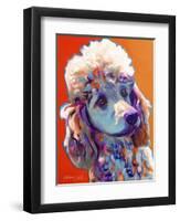 Poodle - Bonnie-Dawgart-Framed Giclee Print