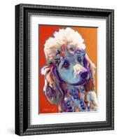 Poodle - Bonnie-Dawgart-Framed Giclee Print