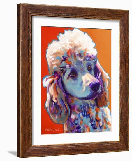 Poodle - Bonnie-Dawgart-Framed Giclee Print