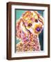 Poodle - Curly-Dawgart-Framed Giclee Print