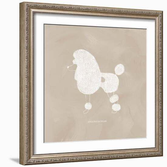 Poodle Cuts I-Grace Popp-Framed Art Print