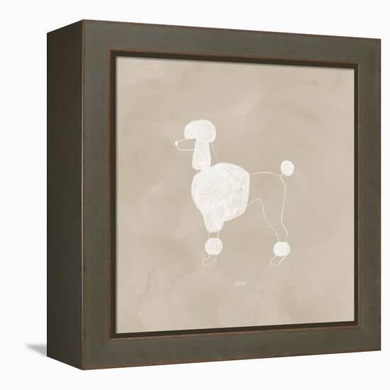 Poodle Cuts II-Grace Popp-Framed Stretched Canvas