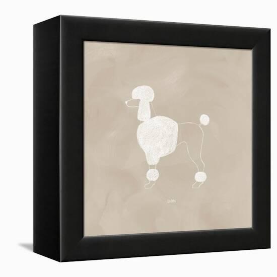 Poodle Cuts II-Grace Popp-Framed Stretched Canvas