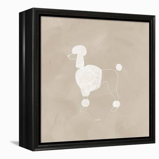 Poodle Cuts II-Grace Popp-Framed Stretched Canvas