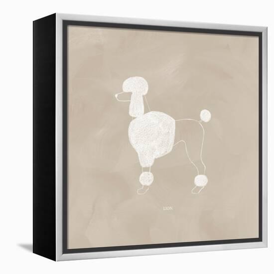 Poodle Cuts II-Grace Popp-Framed Stretched Canvas