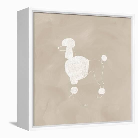 Poodle Cuts II-Grace Popp-Framed Stretched Canvas