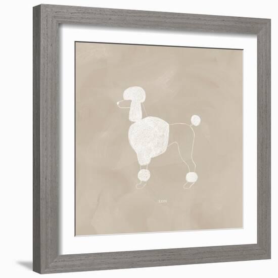 Poodle Cuts II-Grace Popp-Framed Art Print