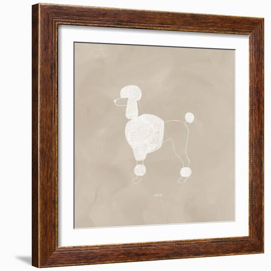 Poodle Cuts II-Grace Popp-Framed Art Print