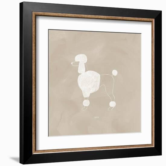 Poodle Cuts II-Grace Popp-Framed Art Print