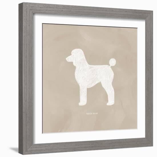 Poodle Cuts III-Grace Popp-Framed Art Print