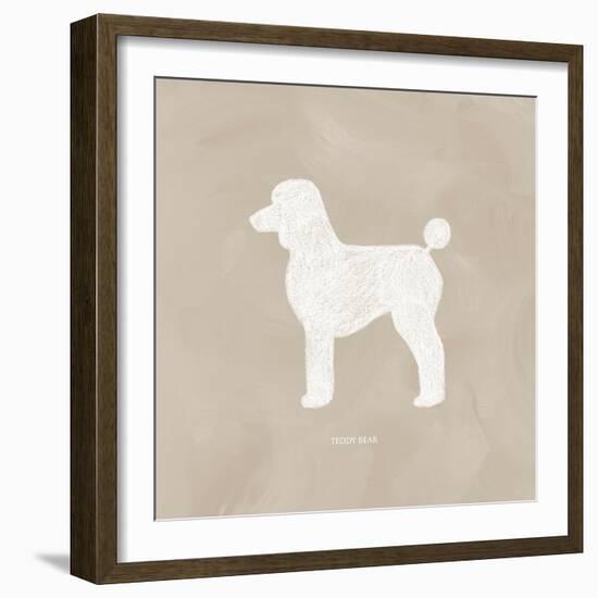 Poodle Cuts III-Grace Popp-Framed Art Print