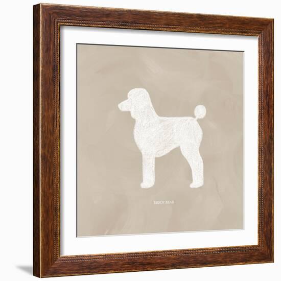 Poodle Cuts III-Grace Popp-Framed Art Print