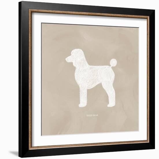 Poodle Cuts III-Grace Popp-Framed Art Print