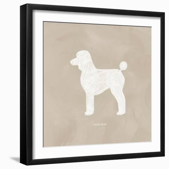 Poodle Cuts III-Grace Popp-Framed Art Print