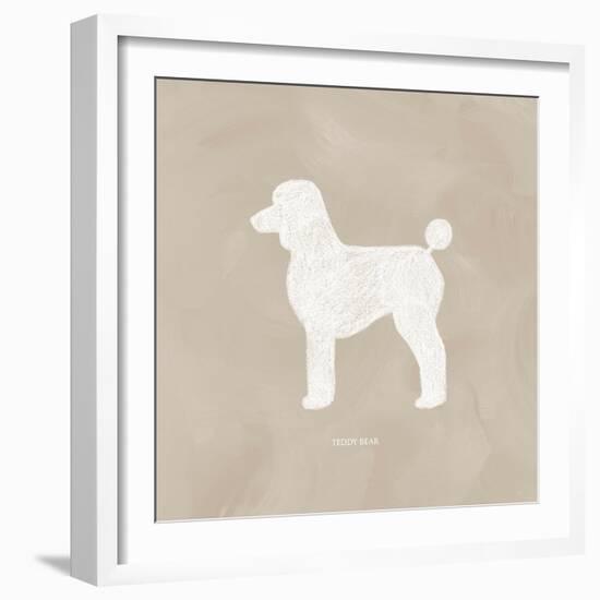 Poodle Cuts III-Grace Popp-Framed Art Print