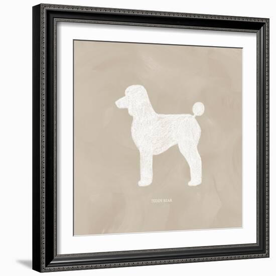 Poodle Cuts III-Grace Popp-Framed Art Print