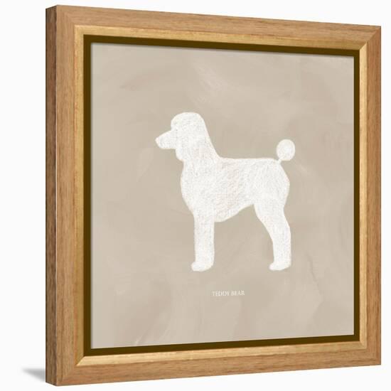 Poodle Cuts III-Grace Popp-Framed Stretched Canvas