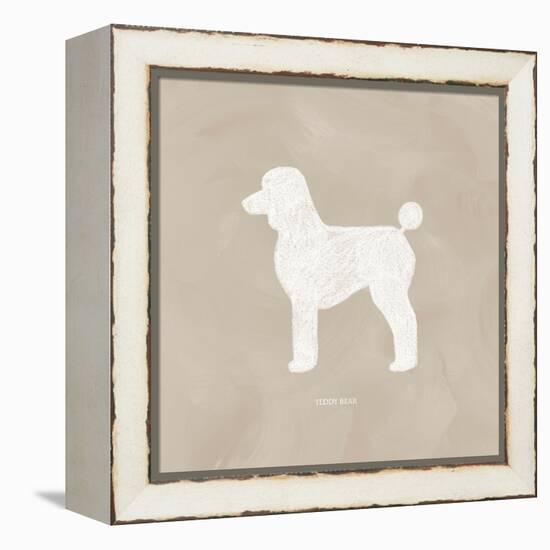 Poodle Cuts III-Grace Popp-Framed Stretched Canvas