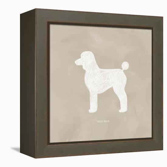 Poodle Cuts III-Grace Popp-Framed Stretched Canvas