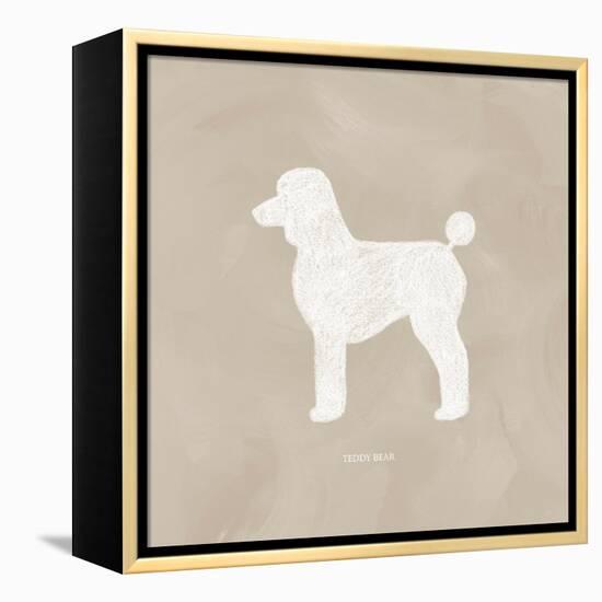 Poodle Cuts III-Grace Popp-Framed Stretched Canvas