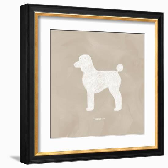 Poodle Cuts III-Grace Popp-Framed Art Print