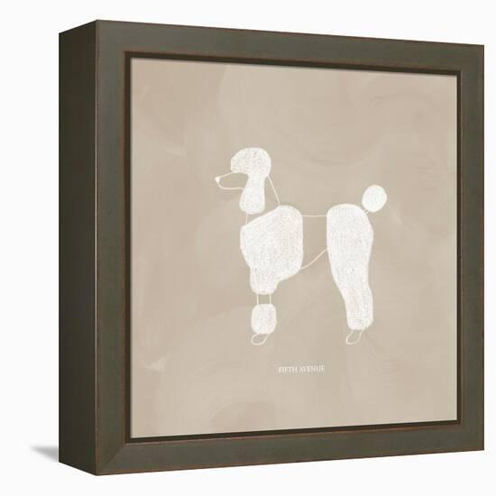 Poodle Cuts IV-Grace Popp-Framed Stretched Canvas