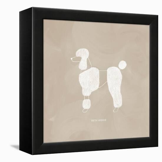Poodle Cuts IV-Grace Popp-Framed Stretched Canvas