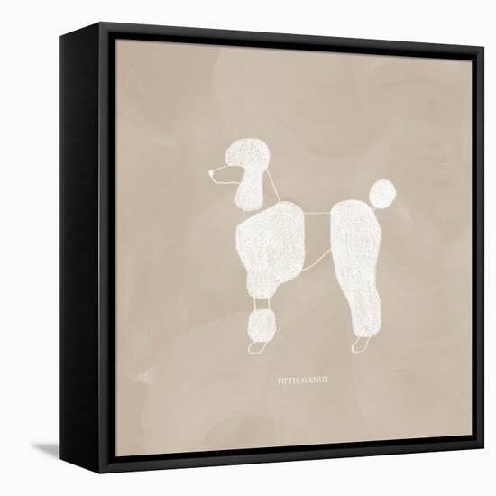 Poodle Cuts IV-Grace Popp-Framed Stretched Canvas