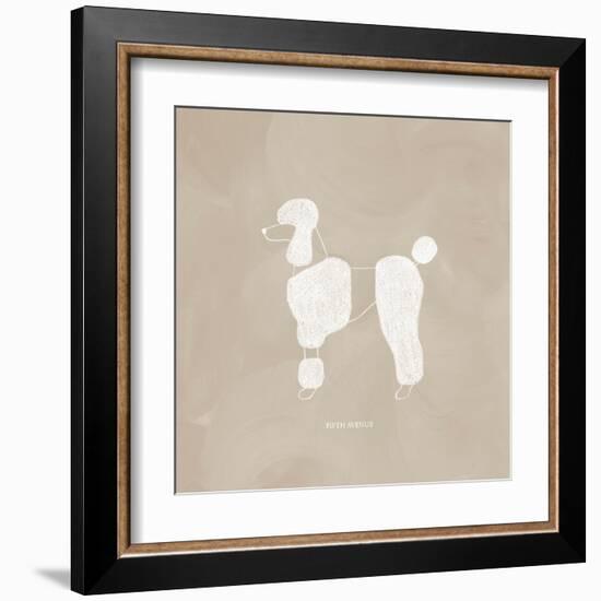 Poodle Cuts IV-Grace Popp-Framed Art Print