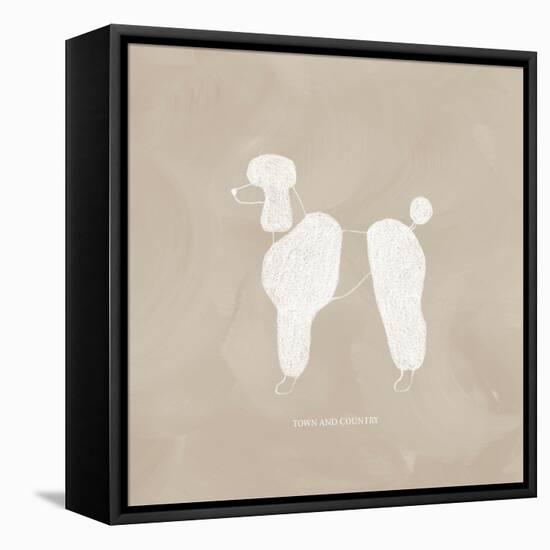 Poodle Cuts V-Grace Popp-Framed Stretched Canvas