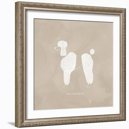 Poodle Cuts V-Grace Popp-Framed Art Print