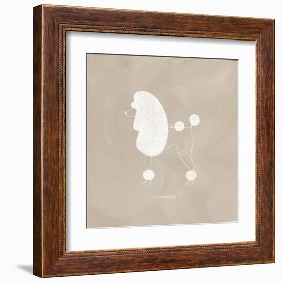 Poodle Cuts VI-Grace Popp-Framed Art Print