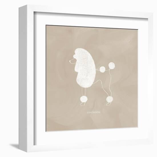 Poodle Cuts VI-Grace Popp-Framed Art Print