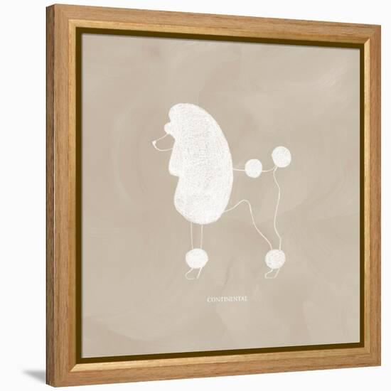 Poodle Cuts VI-Grace Popp-Framed Stretched Canvas