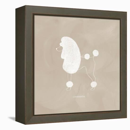 Poodle Cuts VI-Grace Popp-Framed Stretched Canvas