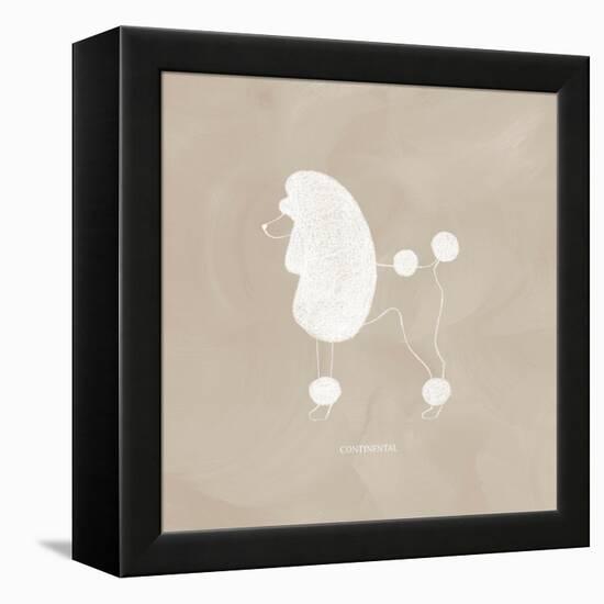 Poodle Cuts VI-Grace Popp-Framed Stretched Canvas